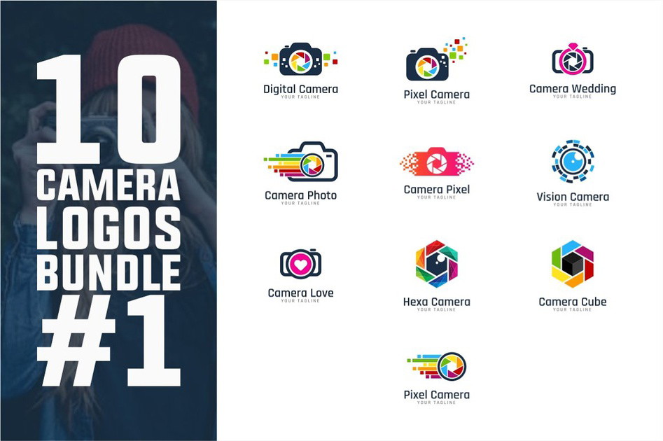 10 Camera Logo Bundle #1 | Discover products. Stay weird.