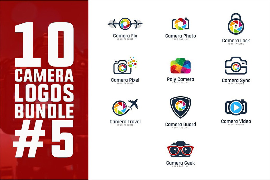 10 Camera Logo Bundle #5 | Discover products. Stay weird.