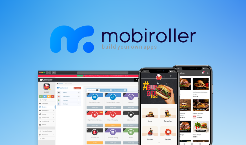 Appsumo mobiroller lets you Quickly create comprehensive, coding-free mobile apps for ecommerce and beyond.