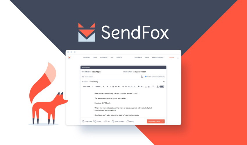 SendFox - Best Lifetime Email Marketing Tools