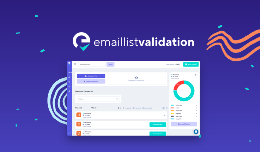 Email List Validation Lifetime Deal-Pay Once & Never Again