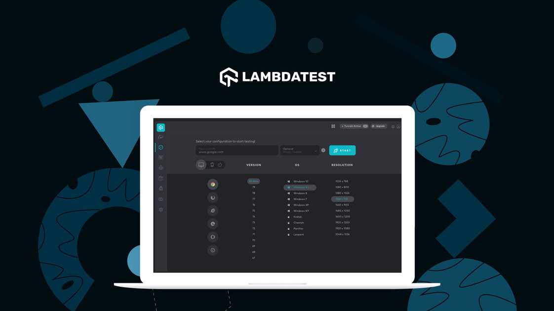 Lambdatest. LAMBDATEST имитация тряски.