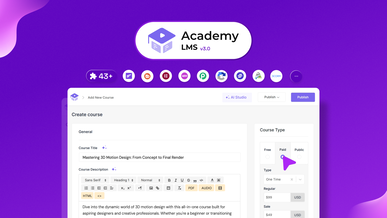 Academy LMS