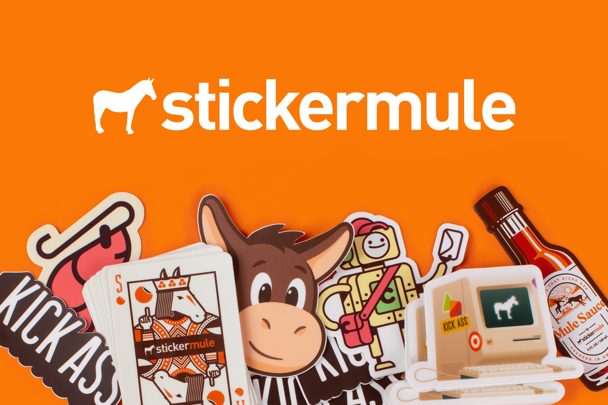 Sticker Mule Die Cut Stickers logo