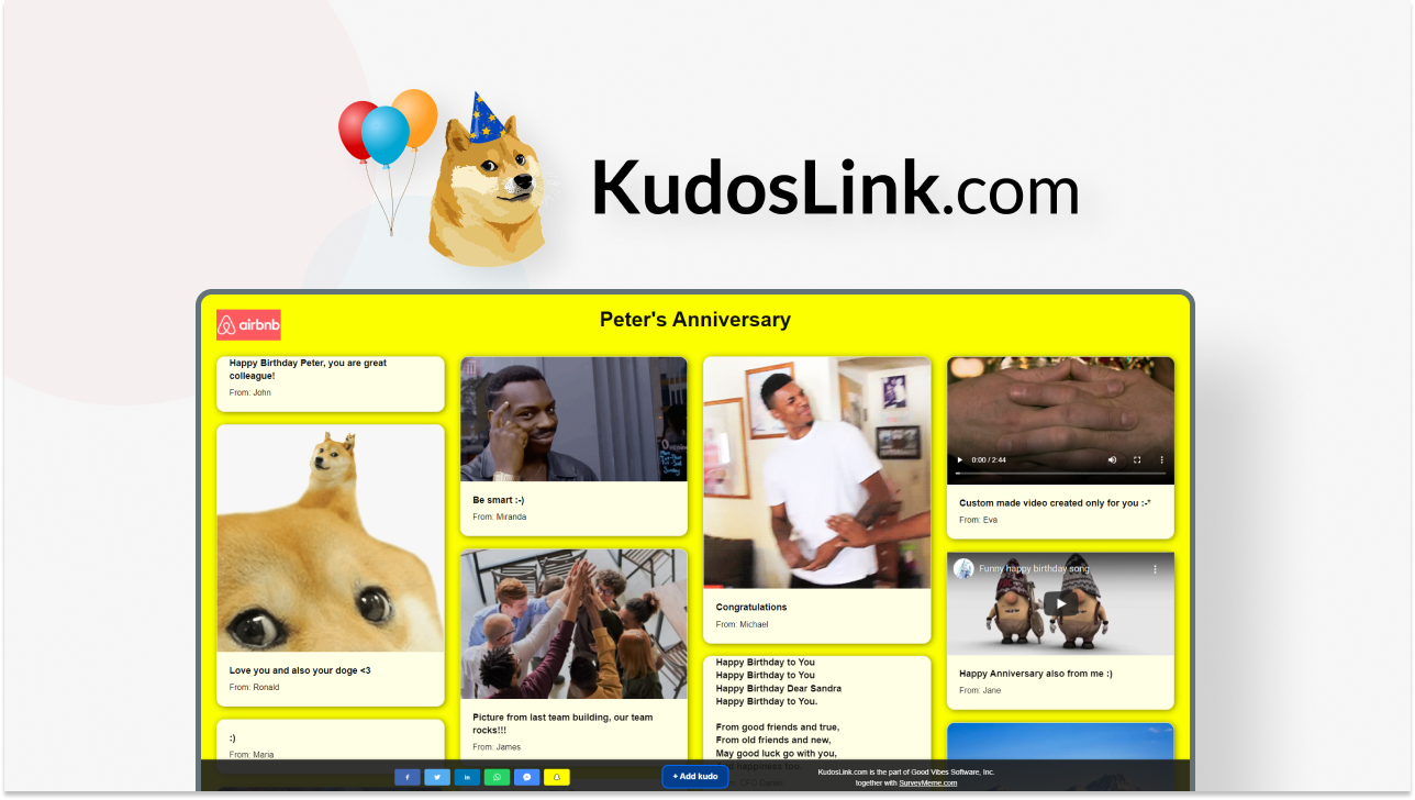 AppSumo Deal for KudosLink.com