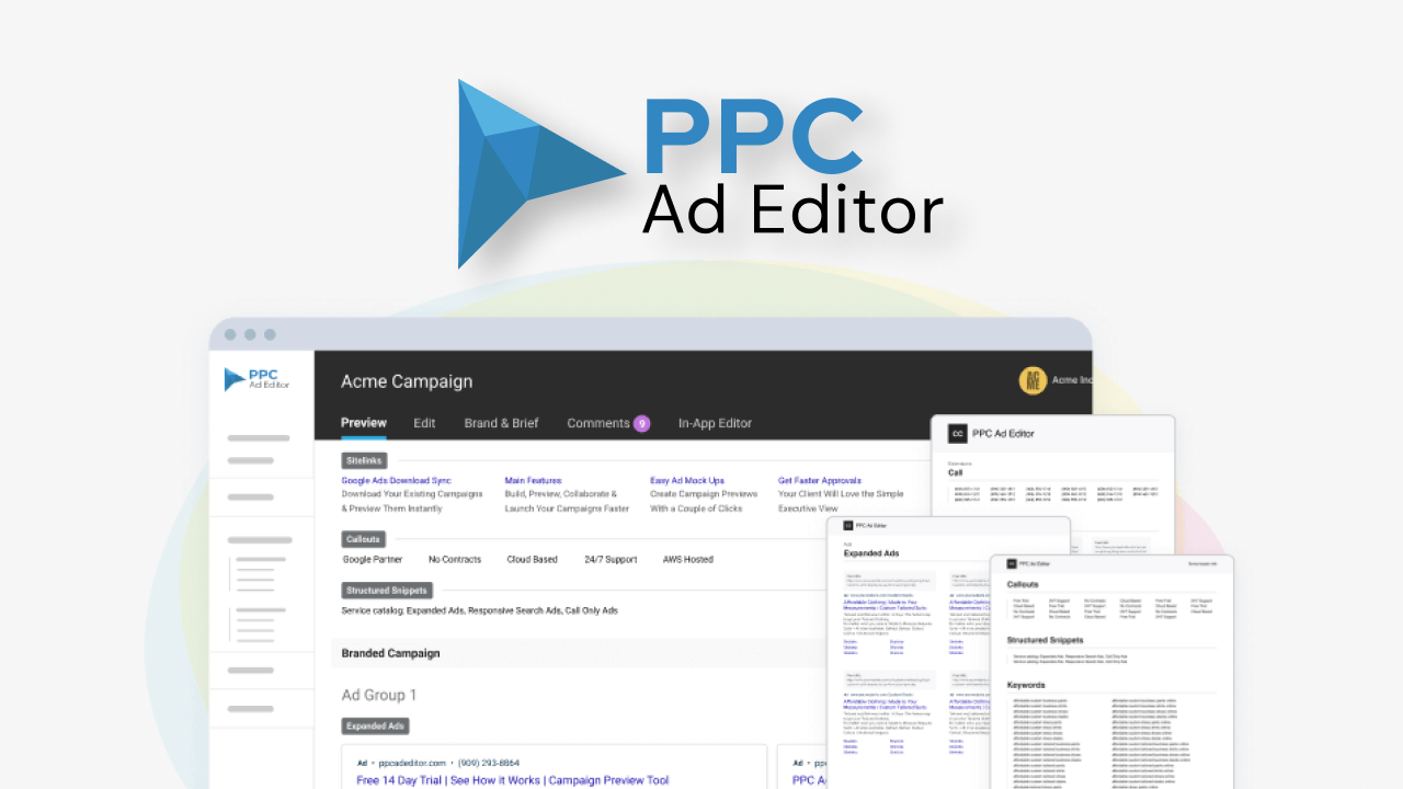 PPC Ad Editor logo