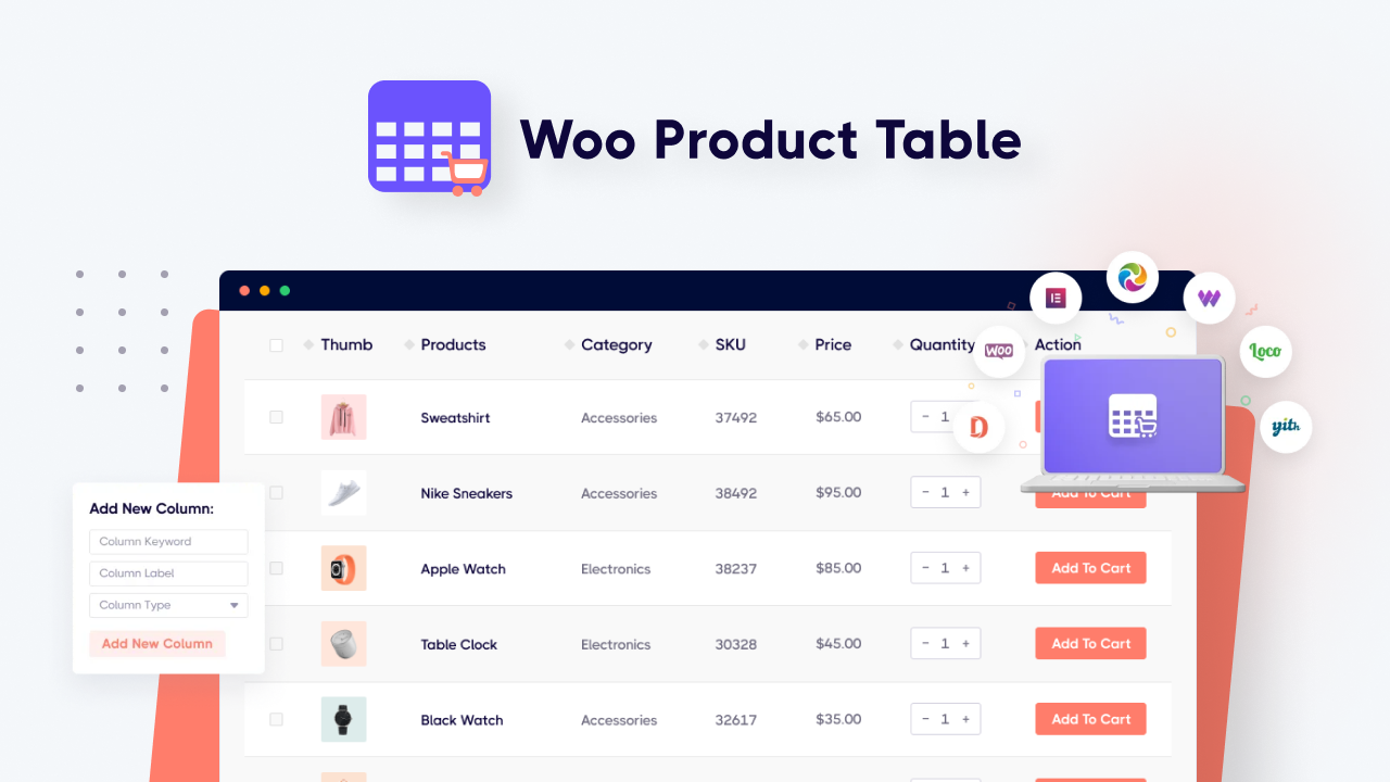 AppSumo Deal for WordPress Plugin - Product Table for WooCommerce