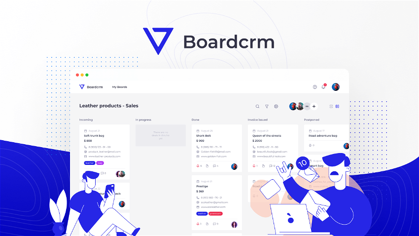 BoardCRM - Powerful and Intuitive CRM for Small and Mid-Size Business
