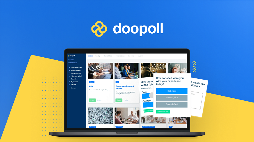 doopoll - Create brilliant surveys. Show realtime results. With zero fuss.