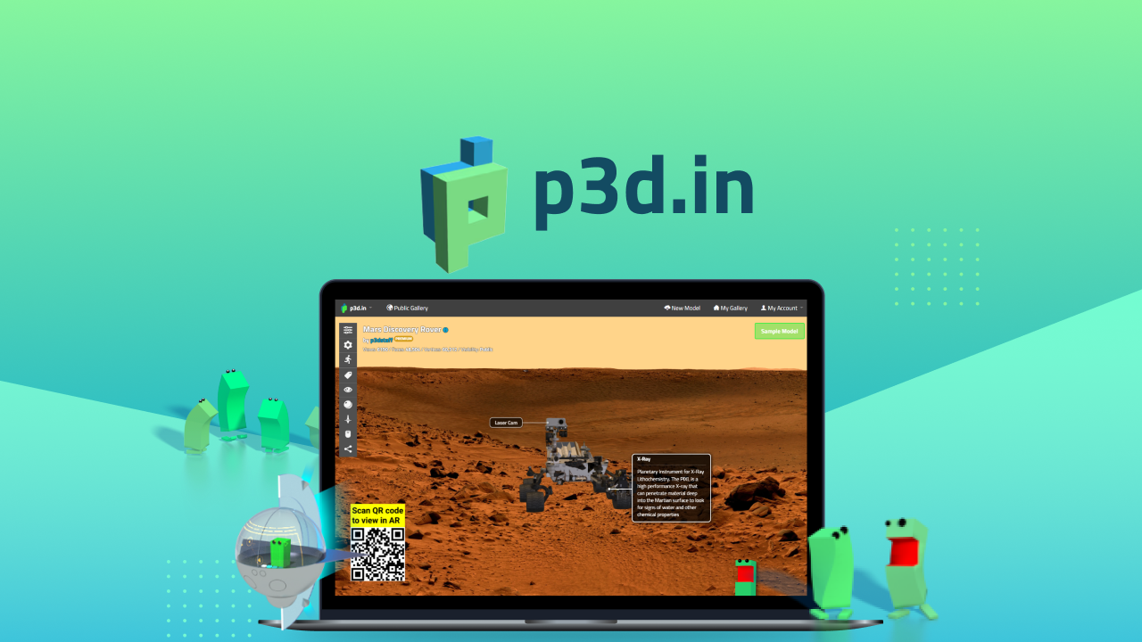 Interactive 3D Experiences & Augmented Reality no app install