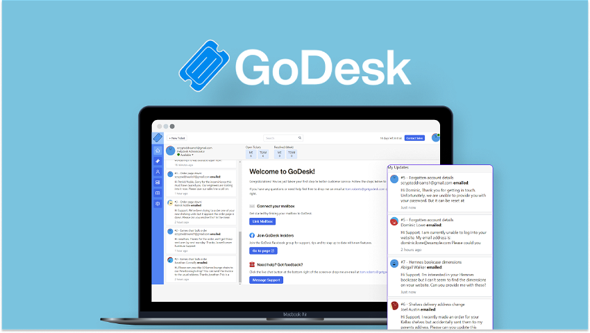 GoDesk - Help Desk, CRM & Knowledge Base