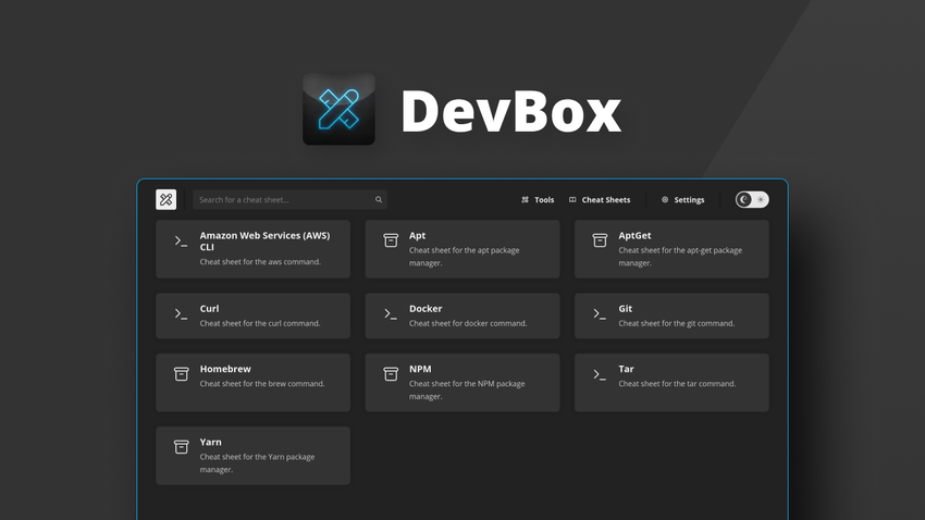 DevBox - The Developer Toolbox