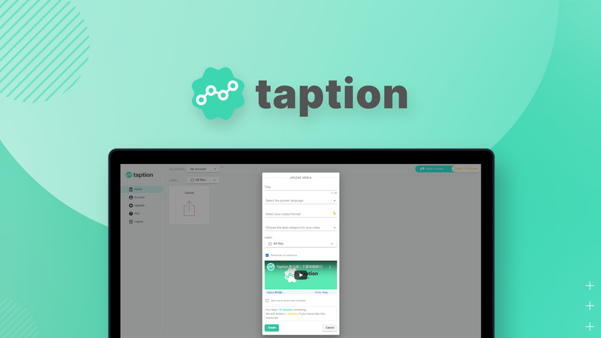 Taption