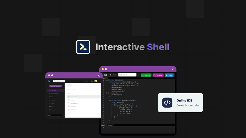 Interactive Shell