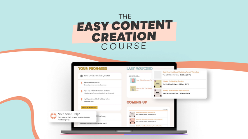 The Easy Content Creation Course
