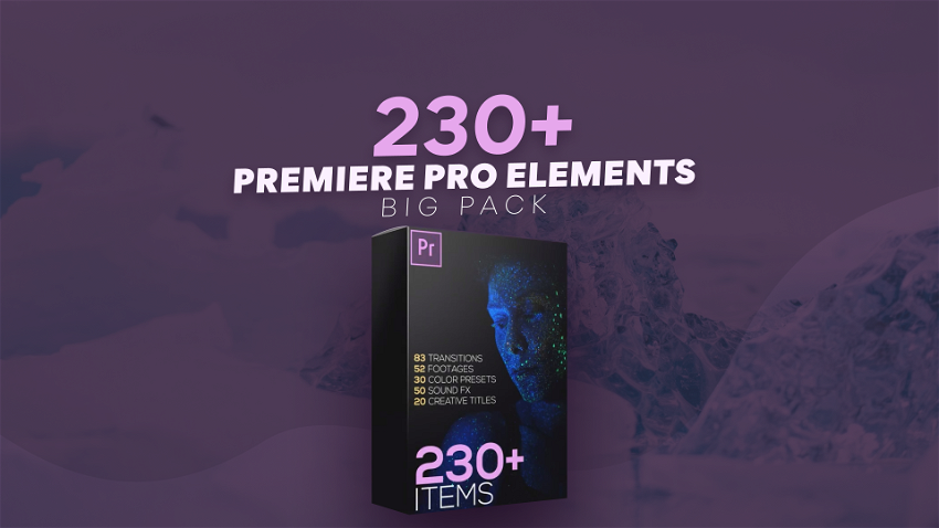 230 Premiere Pro Elements Big Pack