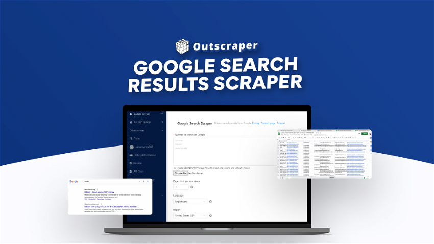 Outscraper: Google Search Results Scraper