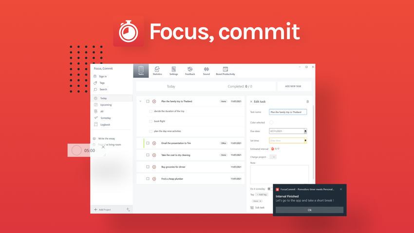 Focus Commit