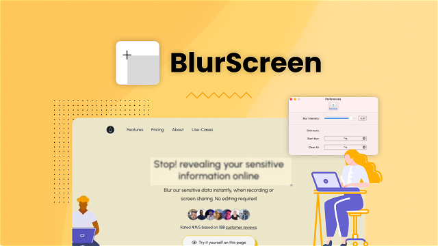 blur screen app