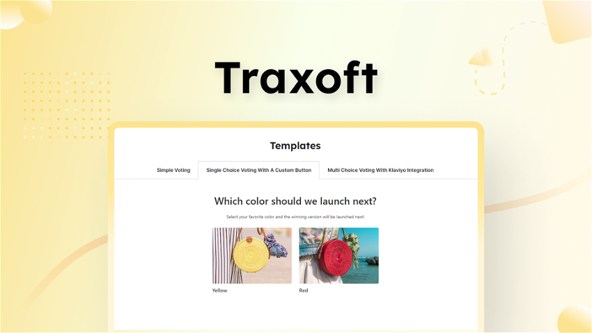Traxoft - Image Voting Tool