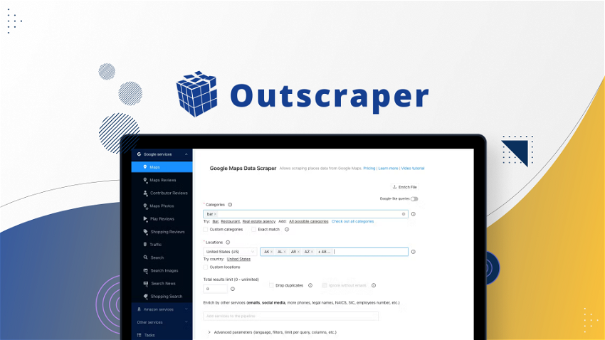 Bulk Emails & Contacts Scraper by Outscraper