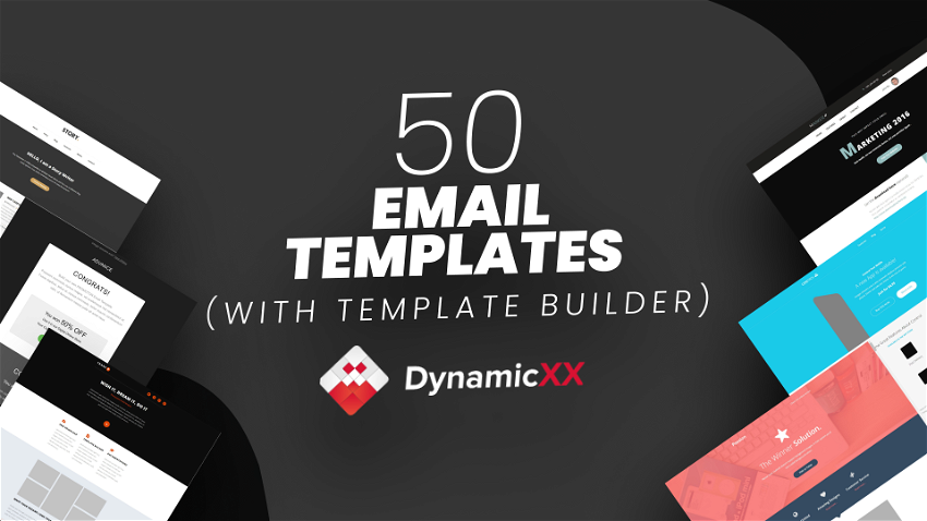 50 Email Templates (with Template Builder)