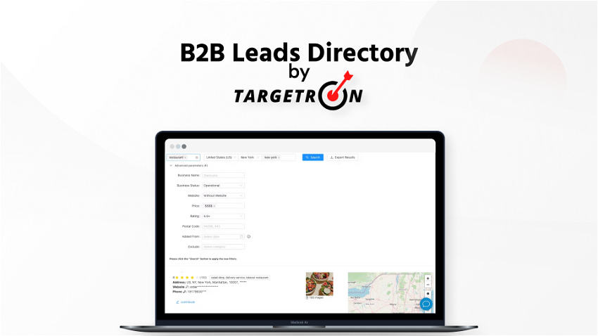 B2B Leads Directory by Targetron