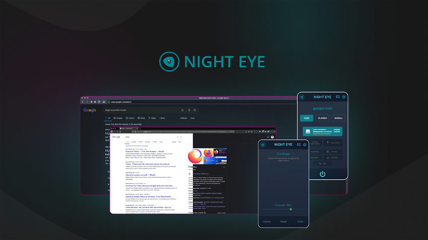 Night Eye - dark mode extension