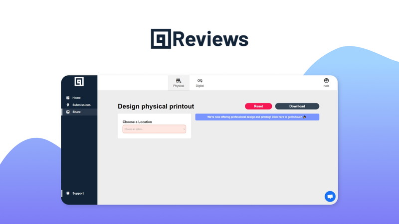 QReviews - Receive Reviews on Google & More via QR Code 📱