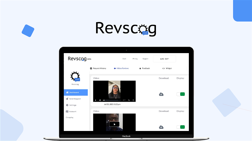 Revscog - Easy video reviews from your clients