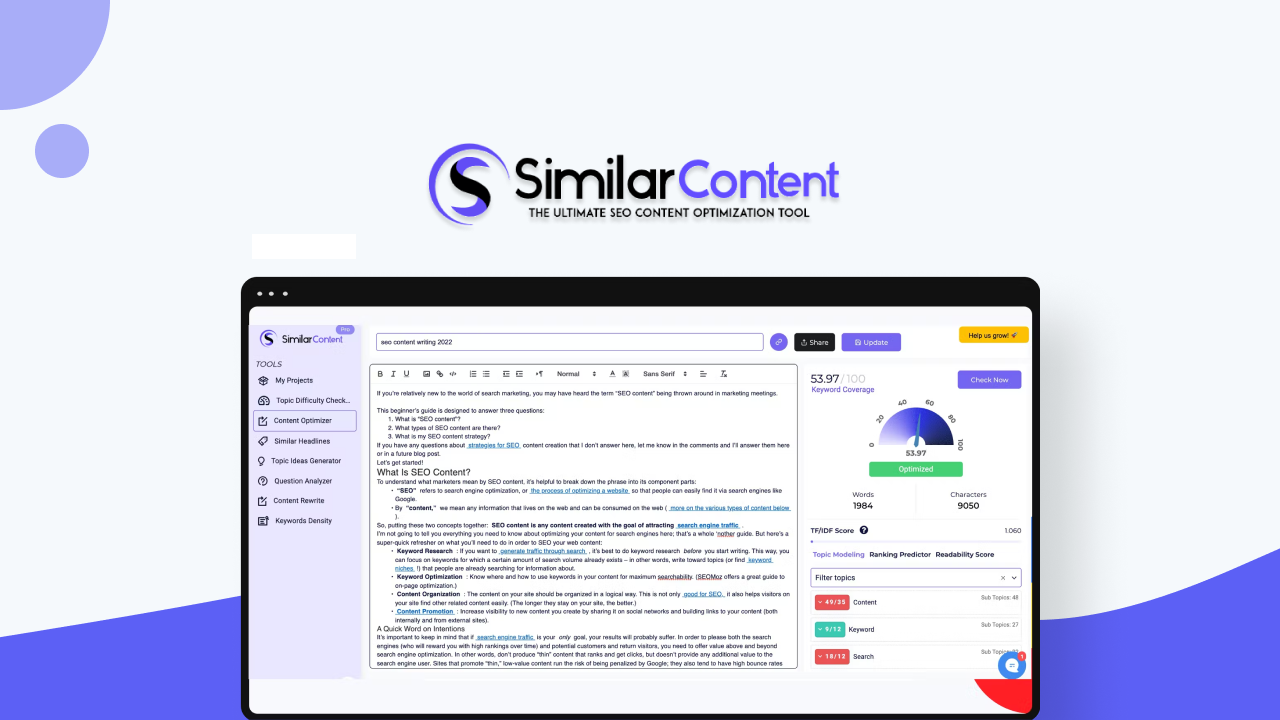 SimilarContent Pro logo