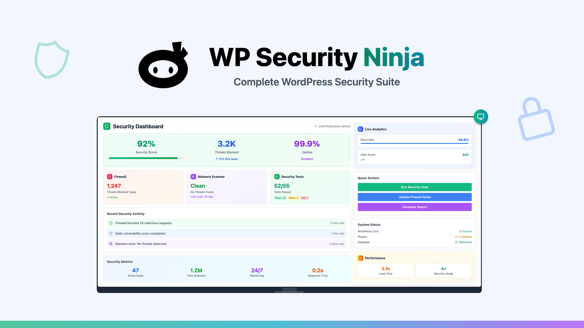 WP Security Ninja logo