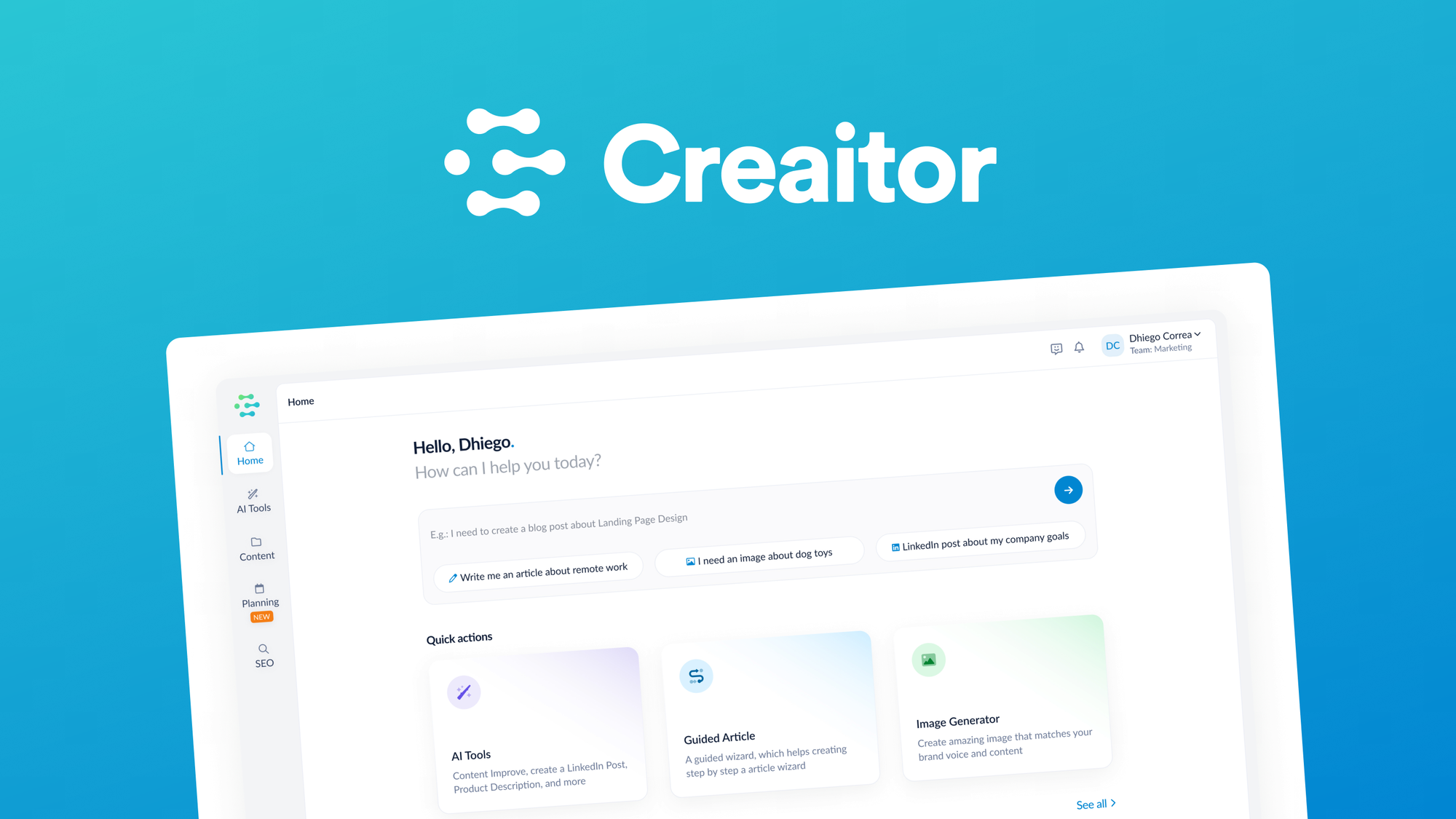 Creaitor.Ai For Seo Content: Boost Rankings with AI Power