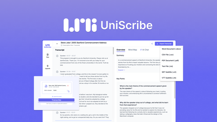 UniScribe - Plus Exclusive