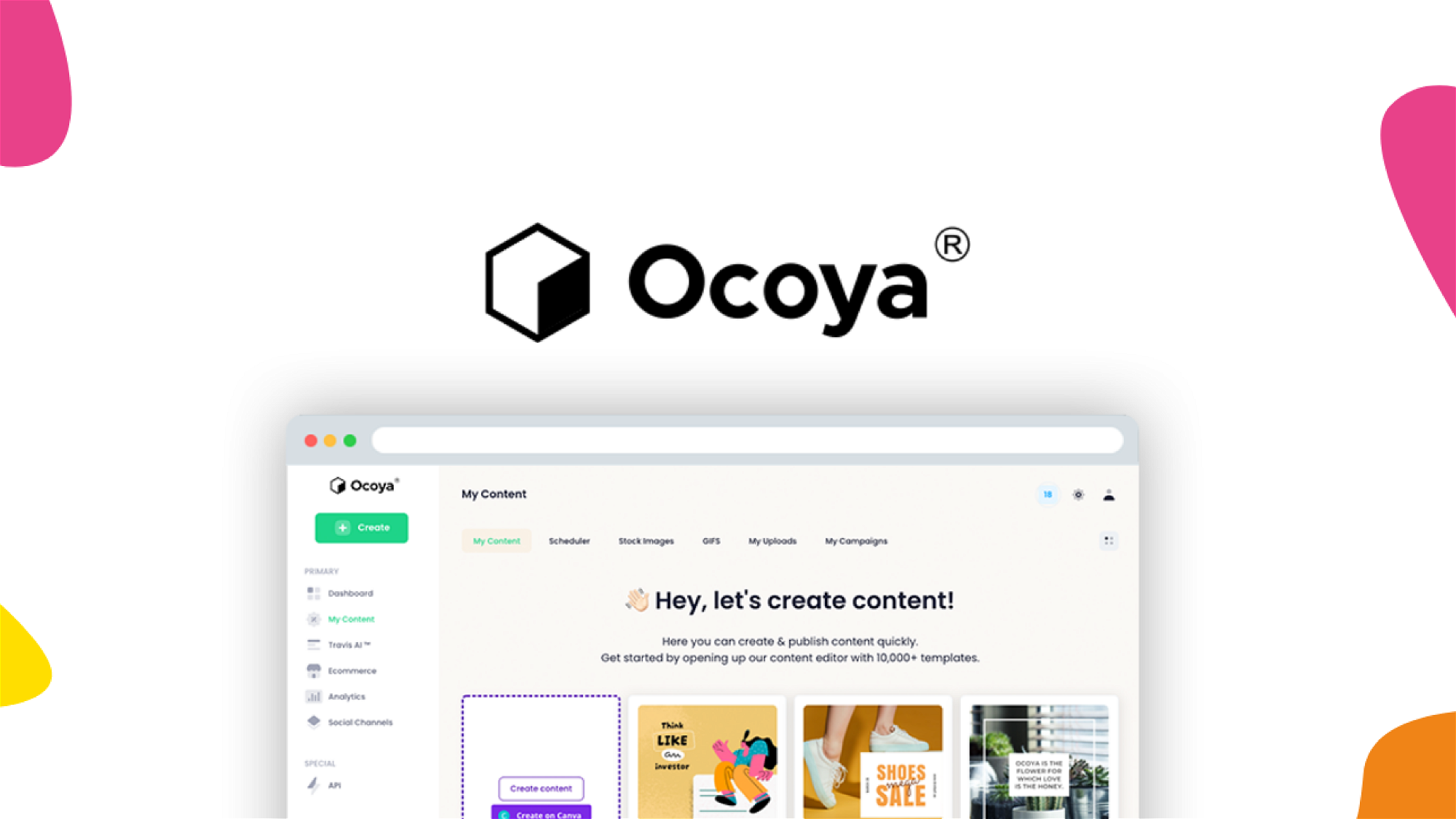 Ocoya - Run content marketing strategy with AI | AppSumo