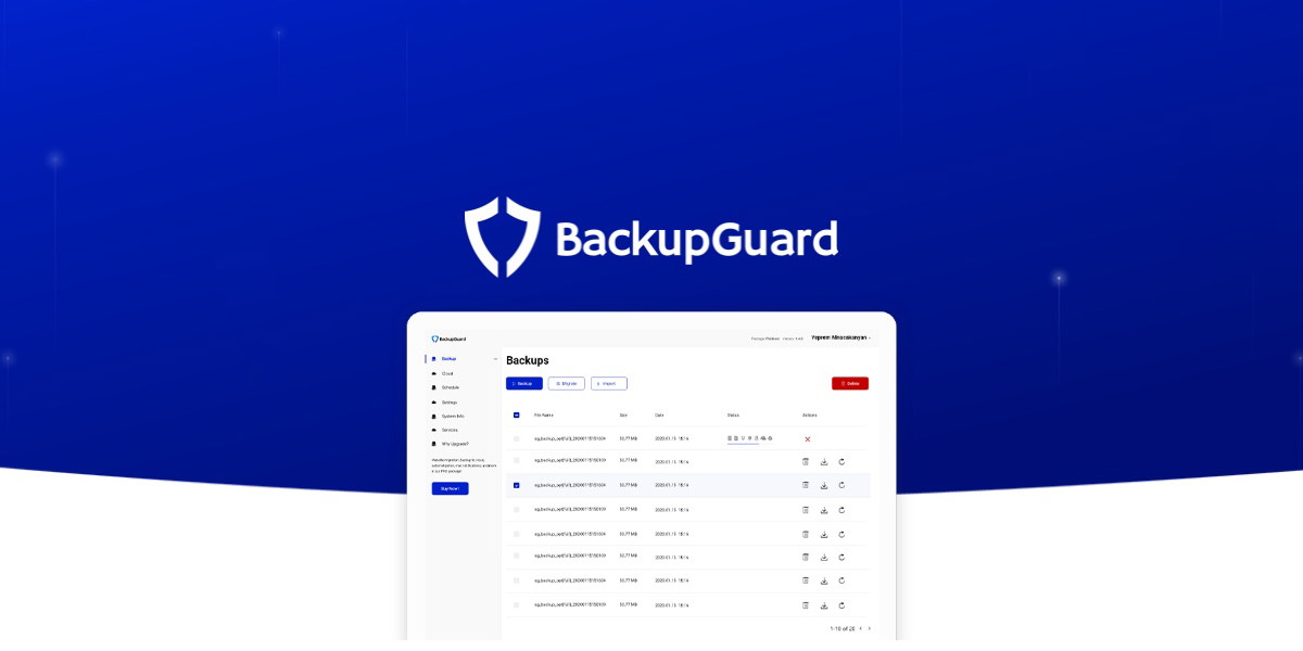 BackupGuard WordPress Plugin logo