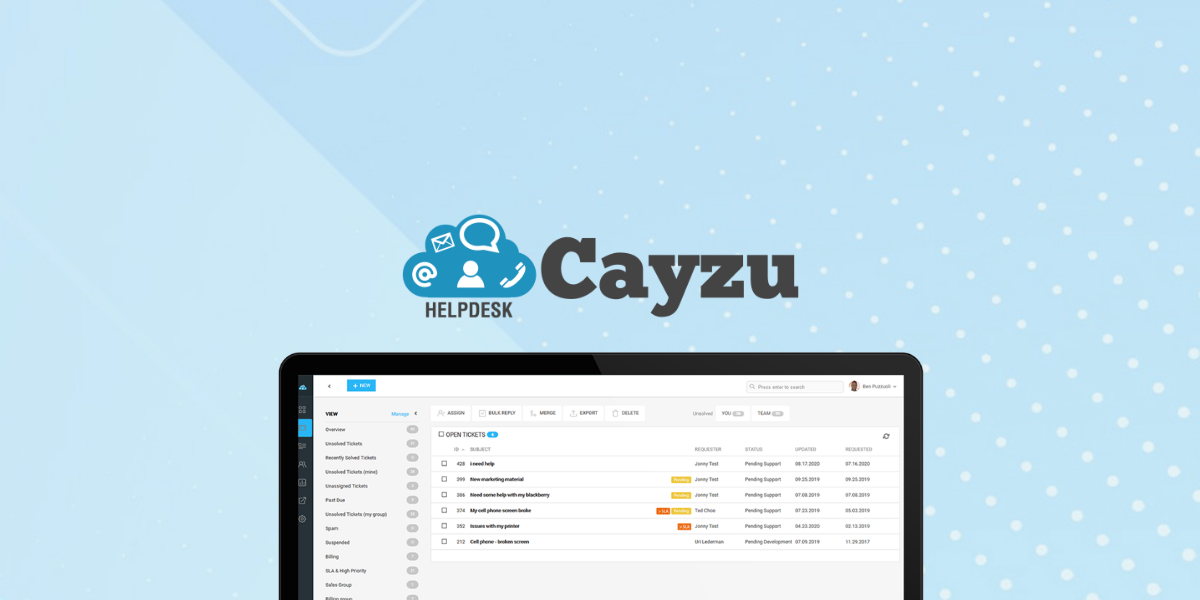 Cayzu Help Desk logo
