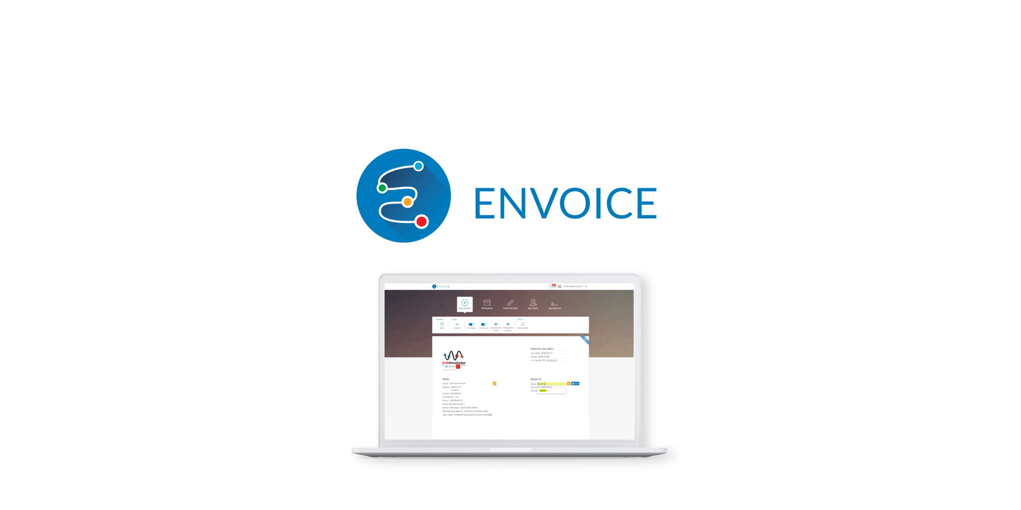 Envoice logo