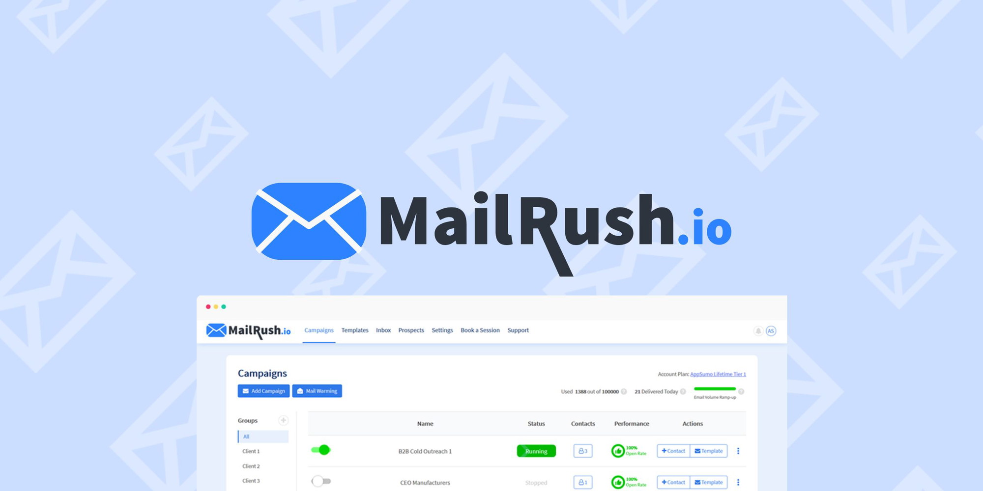 MailRush logo