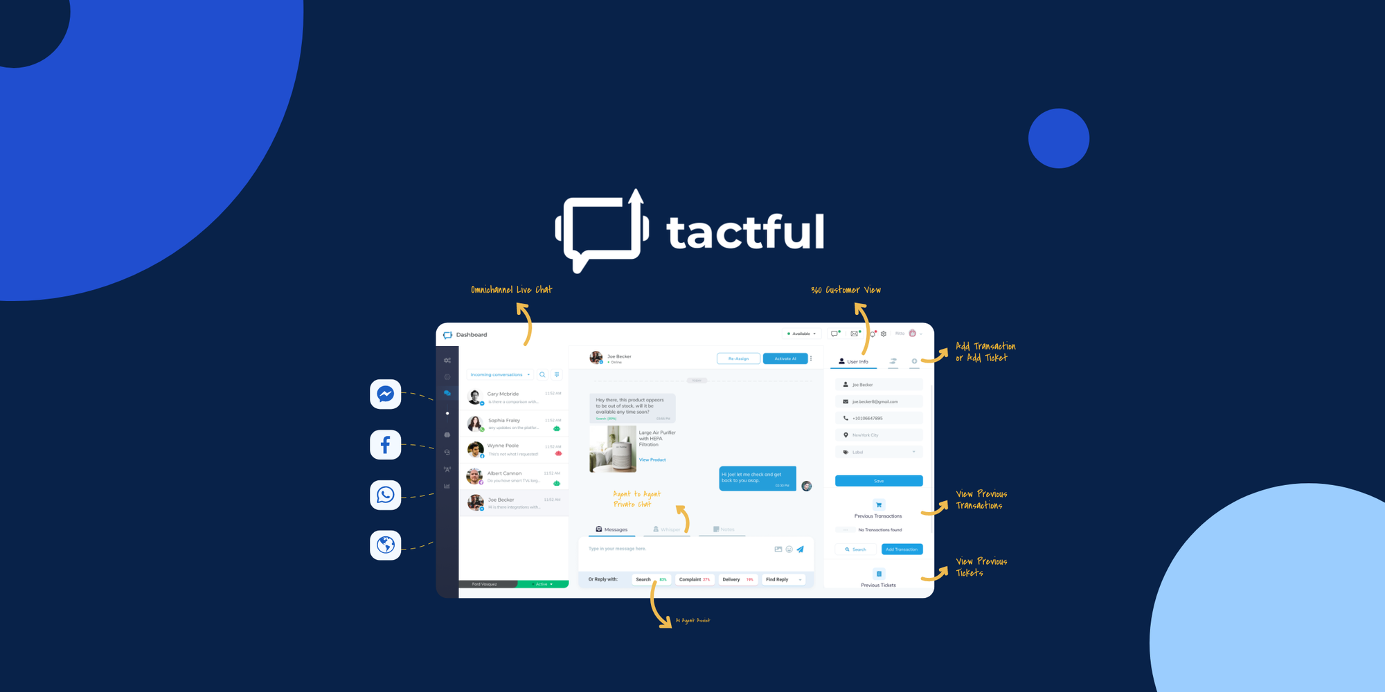 Tactful Cognitive Helpdesk logo