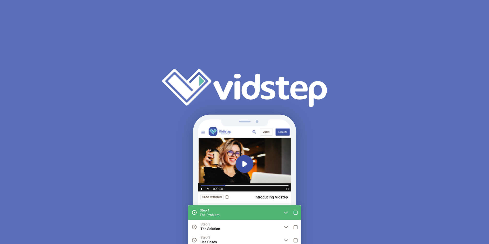 Vidstep logo