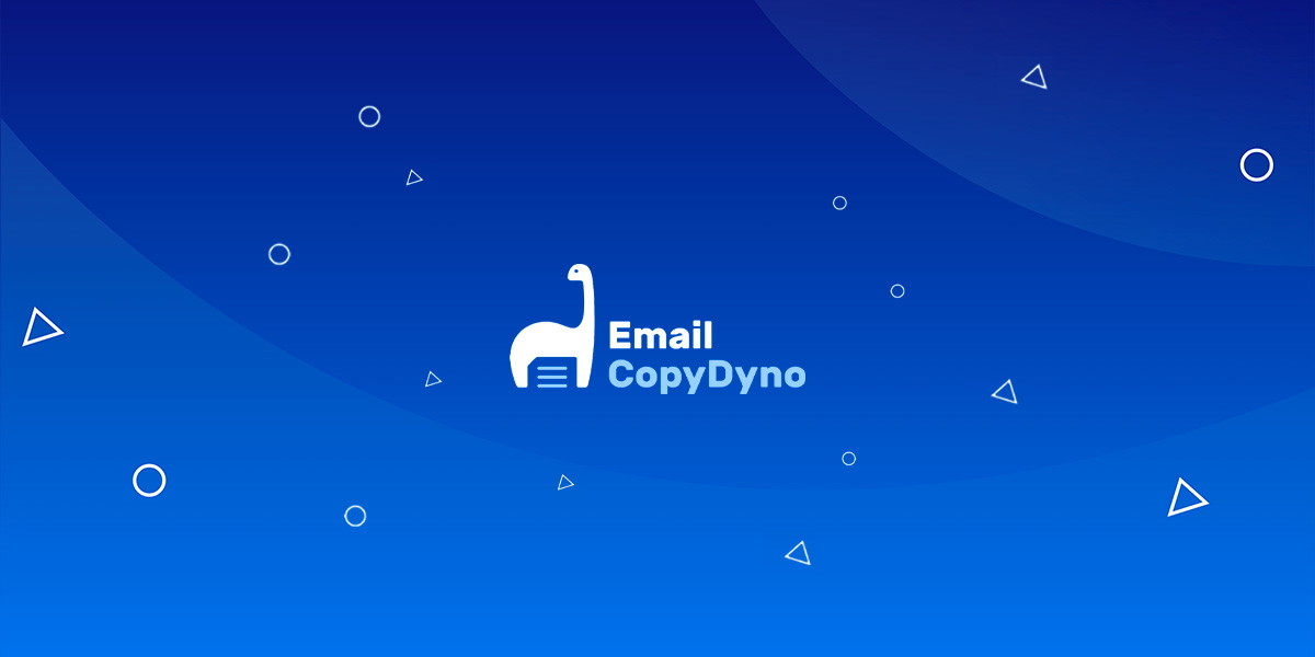 Email CopyDyno logo