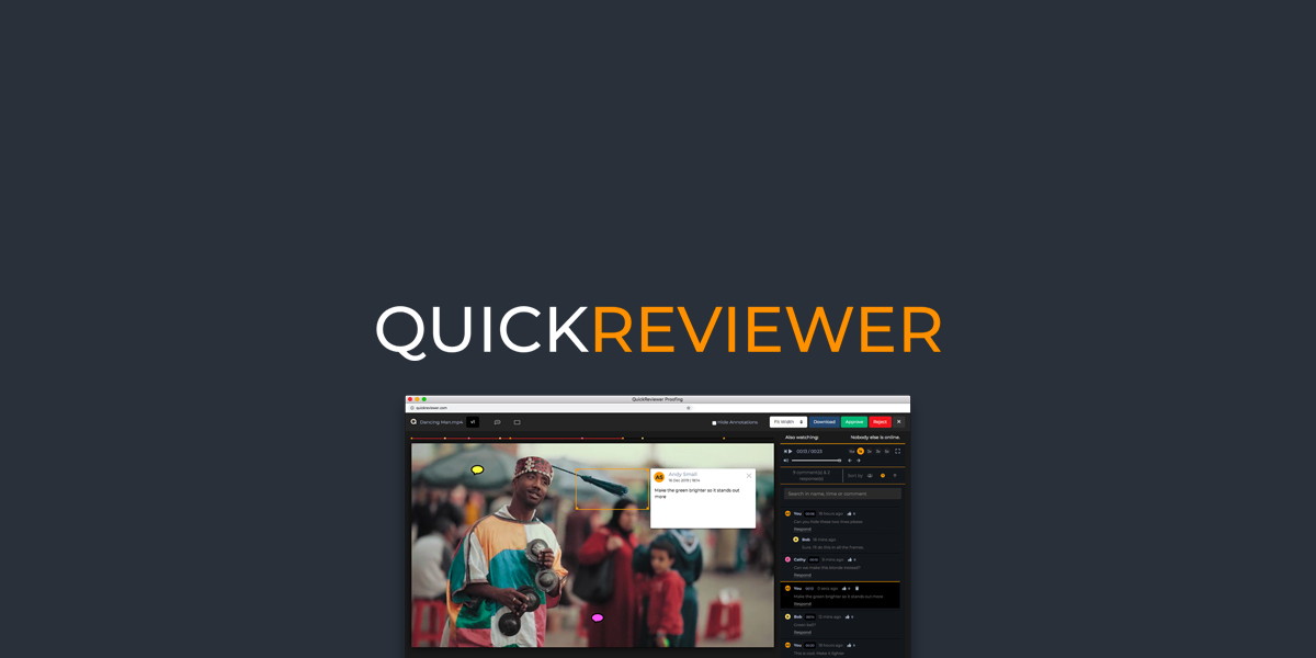 QuickReviewer logo
