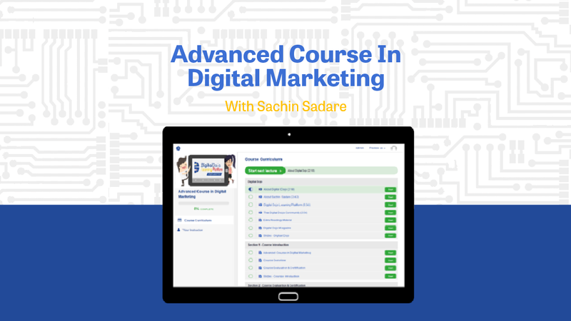 Digital Dojo's Advanced Course in Digital Marketing