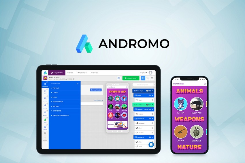 Andromo Design Your Entire App Without Coding Appsumo