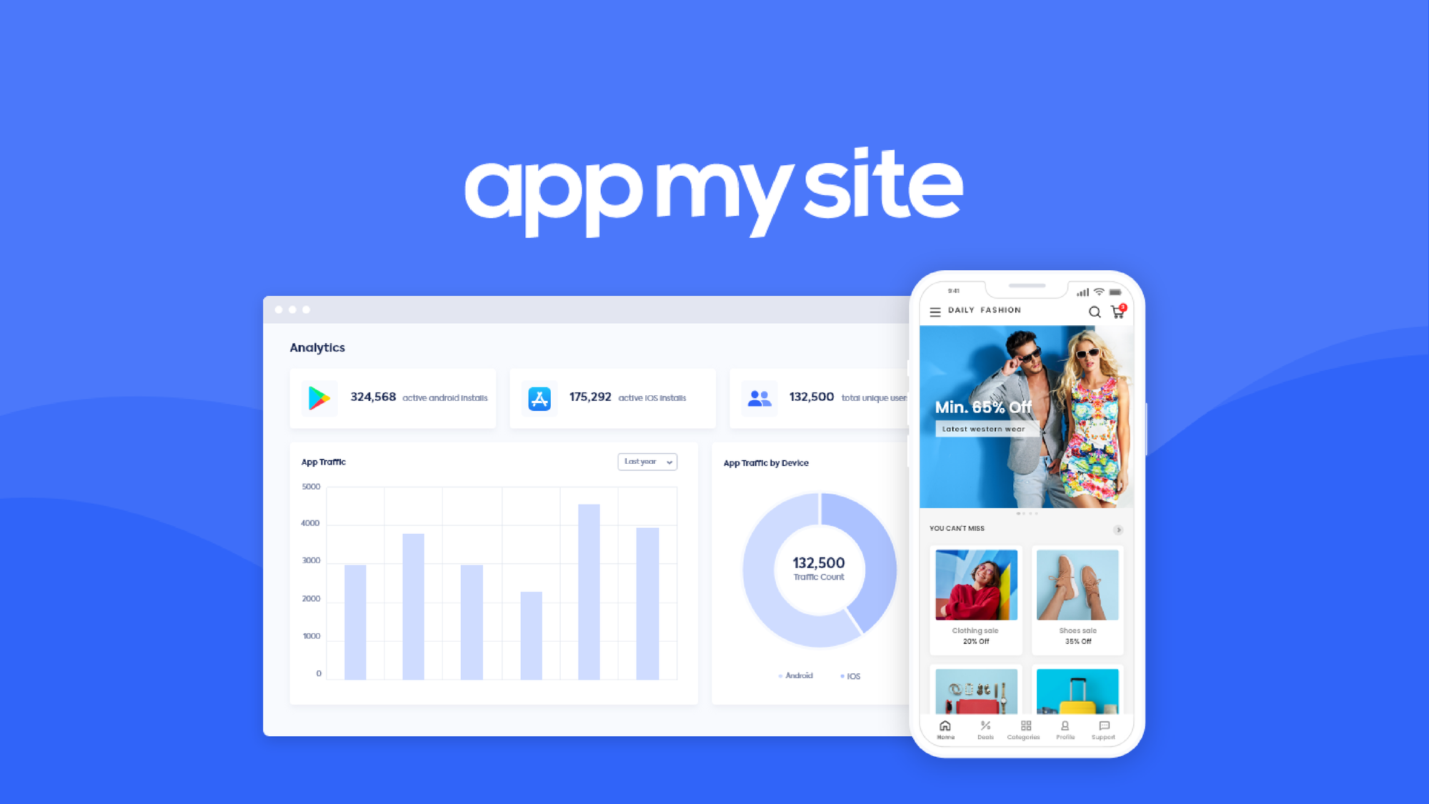 AppMySite preview
