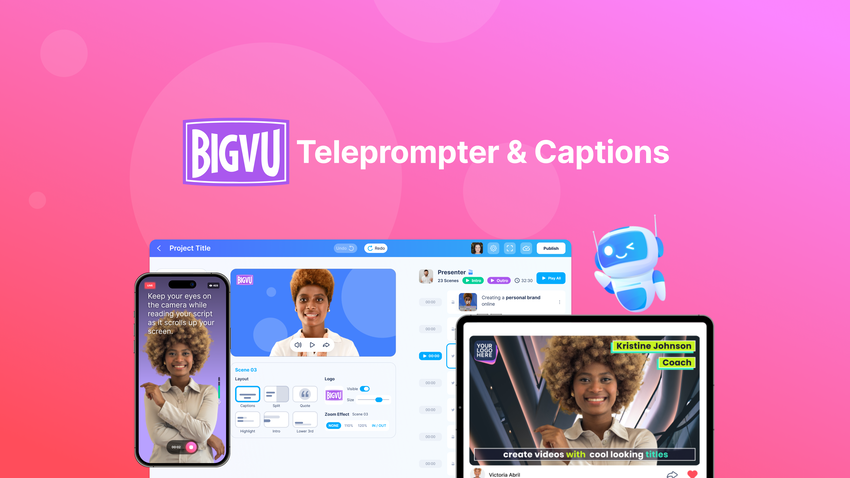 BIGVU - Create videos faster with AI | AppSumo