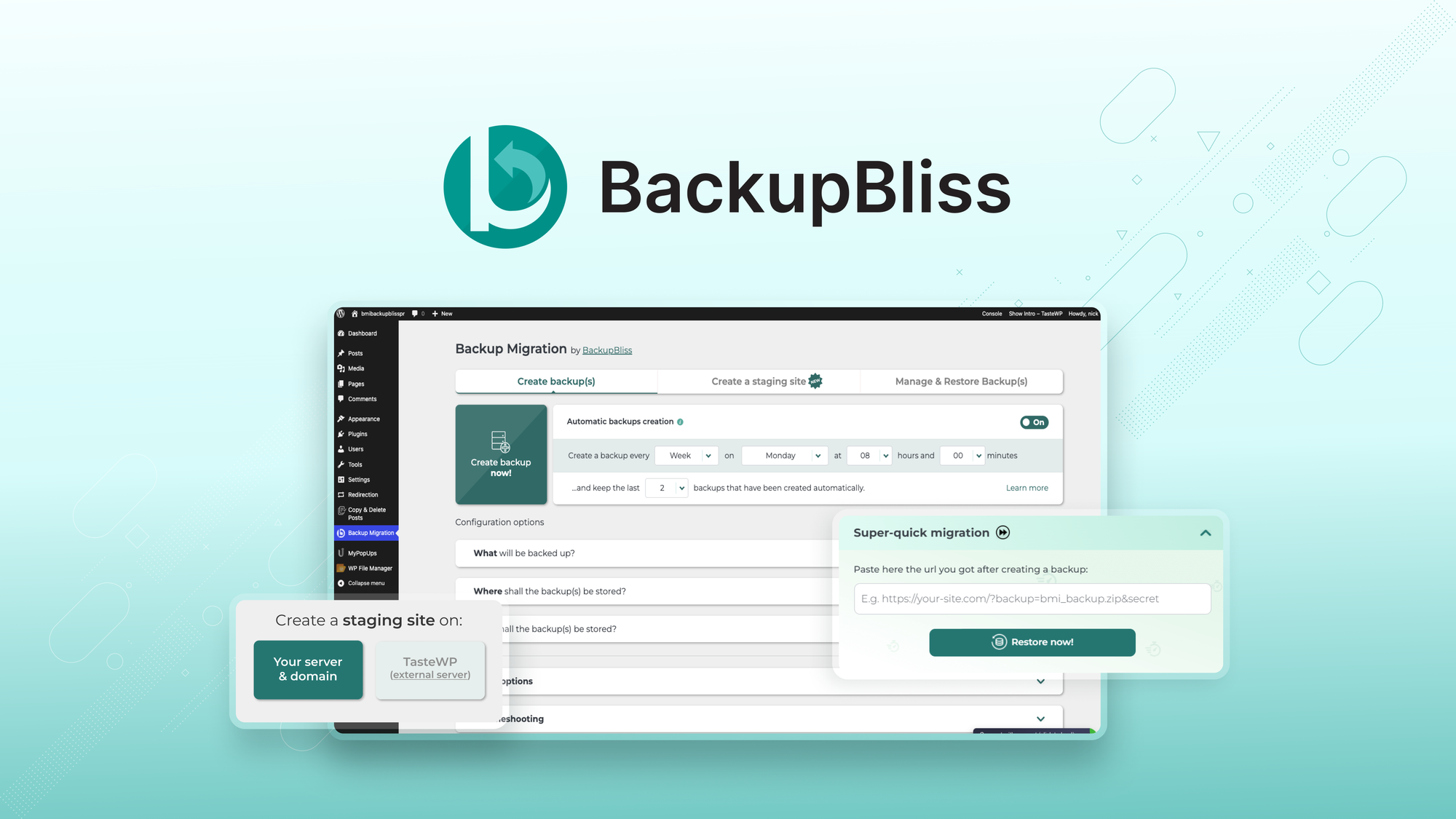 BackupBliss logo