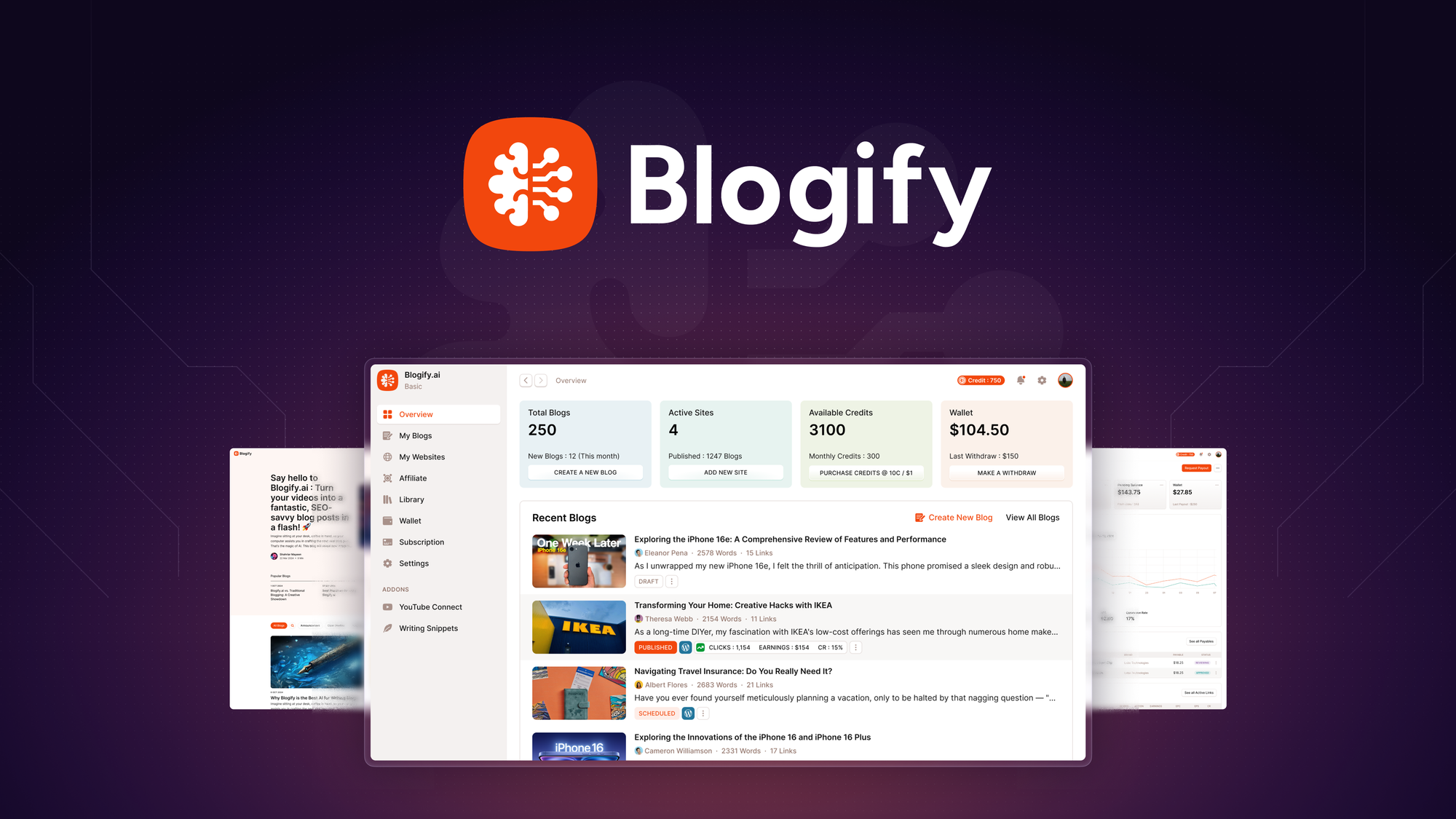 Blogify logo
