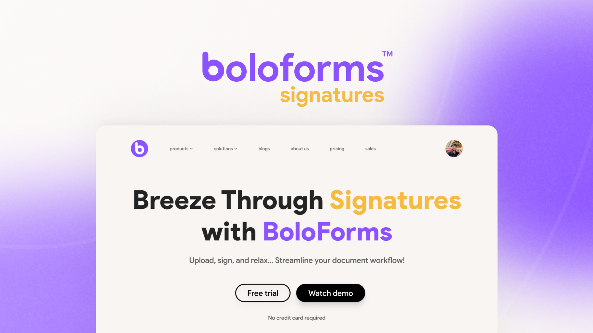 BoloForms Signature logo